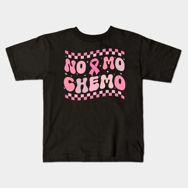 No Mo Chemo Last Day Of Chemotherapy Cancer Survivor Kids T-Shirt by TheDesignDepot